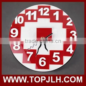 2017 China Suppliers New Luxury Wall Clock High Quality Wholesale Sublimation Clocks thumbnail-1
