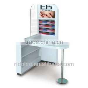 Nail Counter Used Nail Salon Furniture Wholesale Beauty Supply Store TKN-D117 thumbnail-1