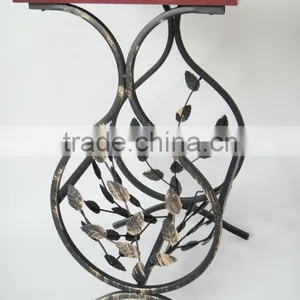 2014 New Living Room Metal Frame Magazine Storage Table Sofa Side Table thumbnail-4