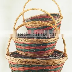 Basket Product Type and Holiday Decoration & Gift Use Basket Wicker thumbnail-4
