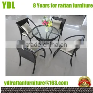 Youdeli Rattan Wicker Patio Furniture Dining Set thumbnail-1