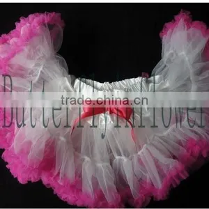 Latest Skirt Design Pictures Baby Kids Girls Dancewear Cute Chiffon Tutu Full Pettiskirt Princess Skirt 0-6Y thumbnail-1