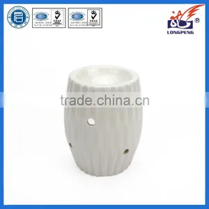 2016 Eco-Friendly Elegant White Ceramic Hollow Oil Burners thumbnail-1