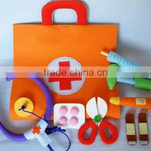 Hot Sale High Quality Handmade Promotional New Product Handmade Eco Friendly Cheap Wholesale Felt Cute Medical Equipment Toy thumbnail-1