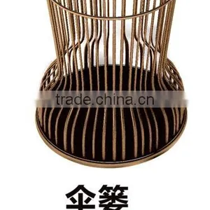Morden Design Hotel Floor Standing Metal Wire Umbrella Display Stand thumbnail-3