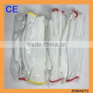 ZOMAGTC 13 Gauge Knitted White PU Hand Gloves thumbnail-6