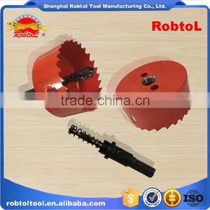 65mm HSS Hole Saw Cutter Drill Core Bits Kit Set Carbide Tipped HSS Bi-Metal thumbnail-2