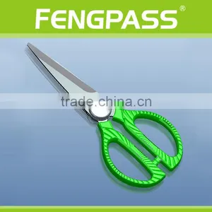 A005 8" Inch 2CR13 Stainless Steel Blade With PP Handle Safe Scissors Small Scissors Office Scissors thumbnail-1