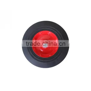 Qingdao Wantai 5 Inch Pneumatic Wheel Rims Wheel Solid pu Wheelbarrow Wheels thumbnail-4