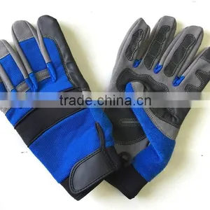 Safety Work Gloves Top Nylon Antistatic Microfiber Working Glove thumbnail-1
