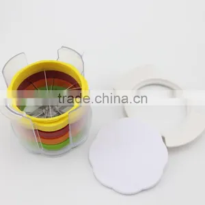 Good Quality Multi Functions Apple Slicer Fruit Cutter Set With Cutting Pad thumbnail-5