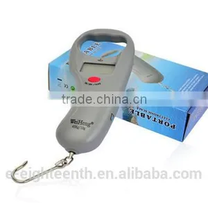2016 New Arrival Hot Sale New 45kg/10g Portable Digital Crane Hook Hanging Luggage Scale W/One-Meter Tape thumbnail-1