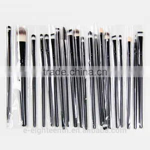 20 Pcs Pro Makeup Set Powder Foundation Eyeshadow Eyeliner Lip Cosmetic Brushes thumbnail-2