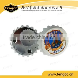 Promotion Round Beer Bottle Cap Shaped Magnet Bottle Opener for Beer Bottle thumbnail-3