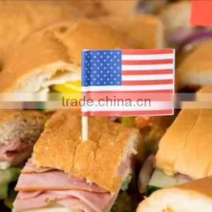 USA Flag Small Food Pick thumbnail-1