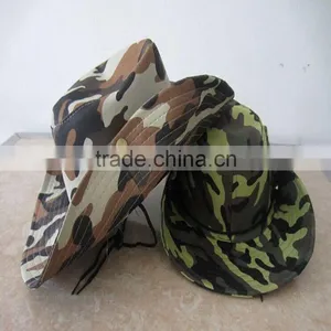 Camo Outdoor Men's and Women's Round Edge Fisherman Cap Hat thumbnail-5