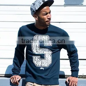 Screen Printing Logo Man Custom no Hood Sweatshirt thumbnail-2