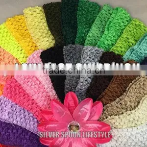 New Arriven Wholesale Baby Handmade Elastic Crochet Headbands,Baby Crochet Headbands Wholesale Price thumbnail-2