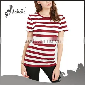Classic Striped Tee Casual t Shirts China Tshirts Manufacturer thumbnail-5