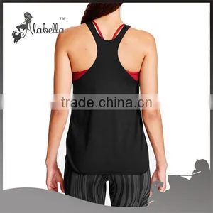 Breathable Compression Fabric for Solid Color Tank Top Blank Top Wholesale thumbnail-2