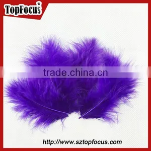 Mixed Color 8-10cm Fluffy Carnival Cheap Feather Decorate for Dress thumbnail-1