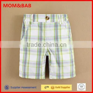 Brand Mom and Bab Newest Fashion Summer Lattic Baby Cotton Shorts From China Facotry Directly thumbnail-1
