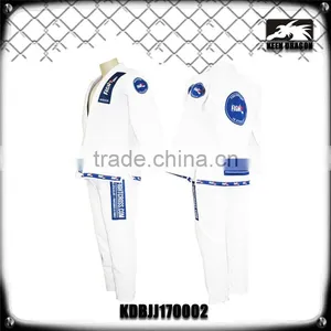 Blank White Custom Made Shoyoroll Cut Bjj Kimono Judo Uniform thumbnail-1