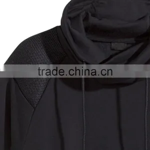 Custom Hooded Sweatshirt, Chimney Collar Sweatshirt thumbnail-4