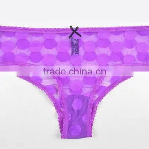 Anti-bacterial Fiber Soft Transparent Sexy Panties Lace Waist High Code Underwear Cueca Calcinhas Briefs Genuine Women Underwear thumbnail-3