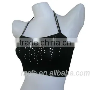 Seamless Tank Top for Women, Black Women Seamless Underwear thumbnail-1