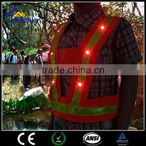 High Visibility Reflective School LED Child Safety Vest thumbnail-1