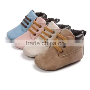 Soft Sole Baby Bootie, Fashion Design Baby Booties thumbnail-2