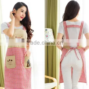 Home Long - Sleeved Home Outside the Custom - Made Cotton Gowns Adult Advertising Promotions Coffee Shop Manufacturers Wholesale thumbnail-3