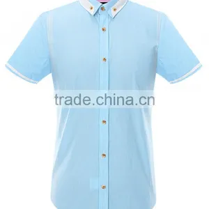 New Stylish Design Short Sleeves Men Shirts thumbnail-1