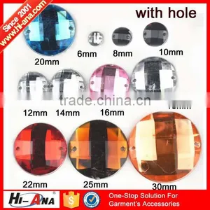 Hi-ana Rhinestone1 Many Self-owned Brands Hot Selling Acrylic Rhinestone thumbnail-1