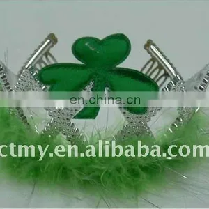 Fashion St.patrick's Day Shamrock Crown thumbnail-1