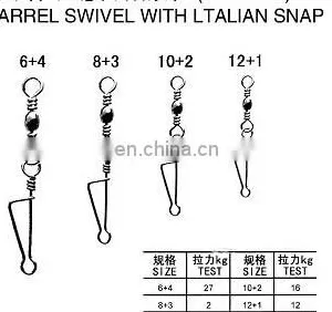 Barrel Swivels With Snaps thumbnail-1