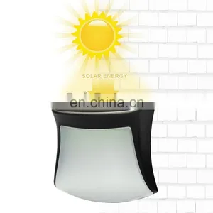 DS1111 Solar Powered Light Fence Wall Decoration Lamp Solar Street Light LED Garden Light Waterproof Outdoor thumbnail-1