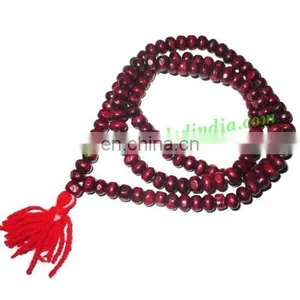 Natural Wooden Beads String (mala), Size: 6mm thumbnail-1