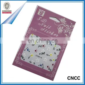Wholesale Fashion New Colors Popular Art Nail Design Foil Nail Polish Sticker thumbnail-1