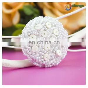 New Year Handmade Accessories Beaded Decorative Poly Button thumbnail-1