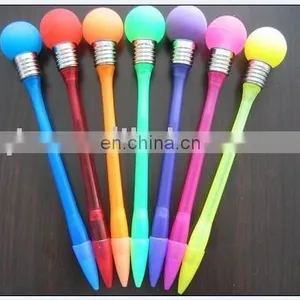 Promotion Gift Bulb Shaped Light Ball Pen thumbnail-1