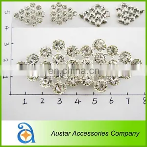 Fashion Rhinestone Pair Buckle for Gift Package Decoration thumbnail-1