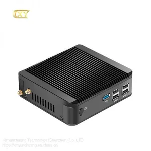Fanless Industrial Computer J1900 Quad Core Mini PC Box PC thumbnail-2