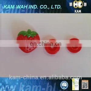Plastic Snap Buttons for Strawberry Caps Snap thumbnail-1