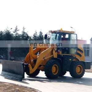 2ton Articulated Wheel Loader, Wheel Loader With Joystick Control, Wheel Loader With Quick Hitch thumbnail-3