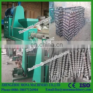 Small Type Straw Charcoal Stick Making Machine Rod Briquetting Machine Made in China thumbnail-1