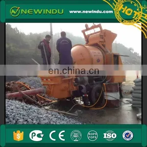 SANY 85 Cbm/h Mobile Diesel Cement Concrete Trailer Pump Machine HBT8018C-5S thumbnail-6