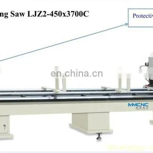 Double Mitre Aluminum Window Cutting Saw,Aluminum Window Process Machine Supplier -45/+45 /90 Angle thumbnail-7