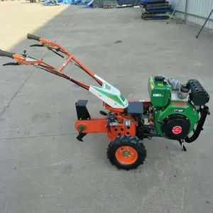 With Backhoe Small Hand Tractor Mini Cultivator thumbnail-1